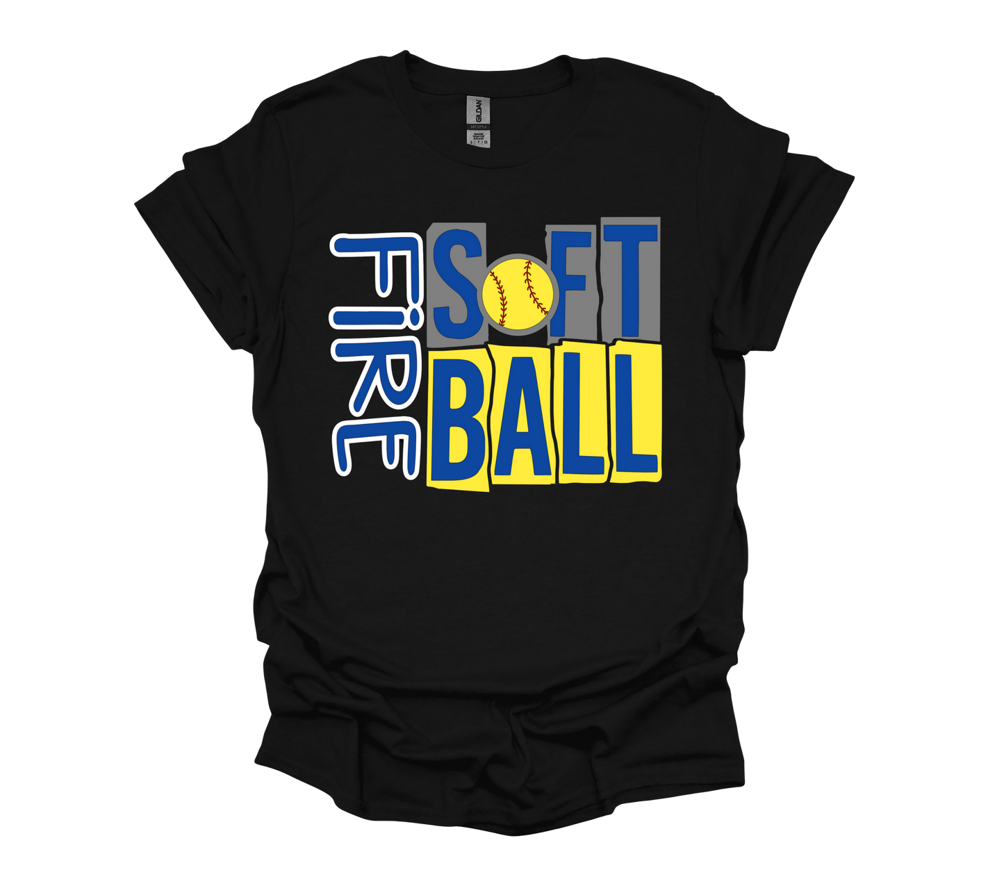 FF Softball Blocked TS Blue