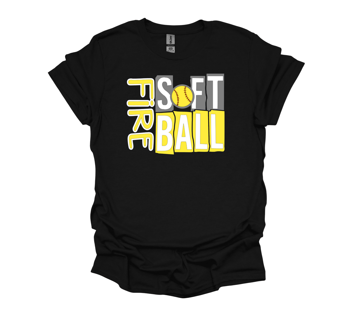 FF Softball Blocked TS Gold