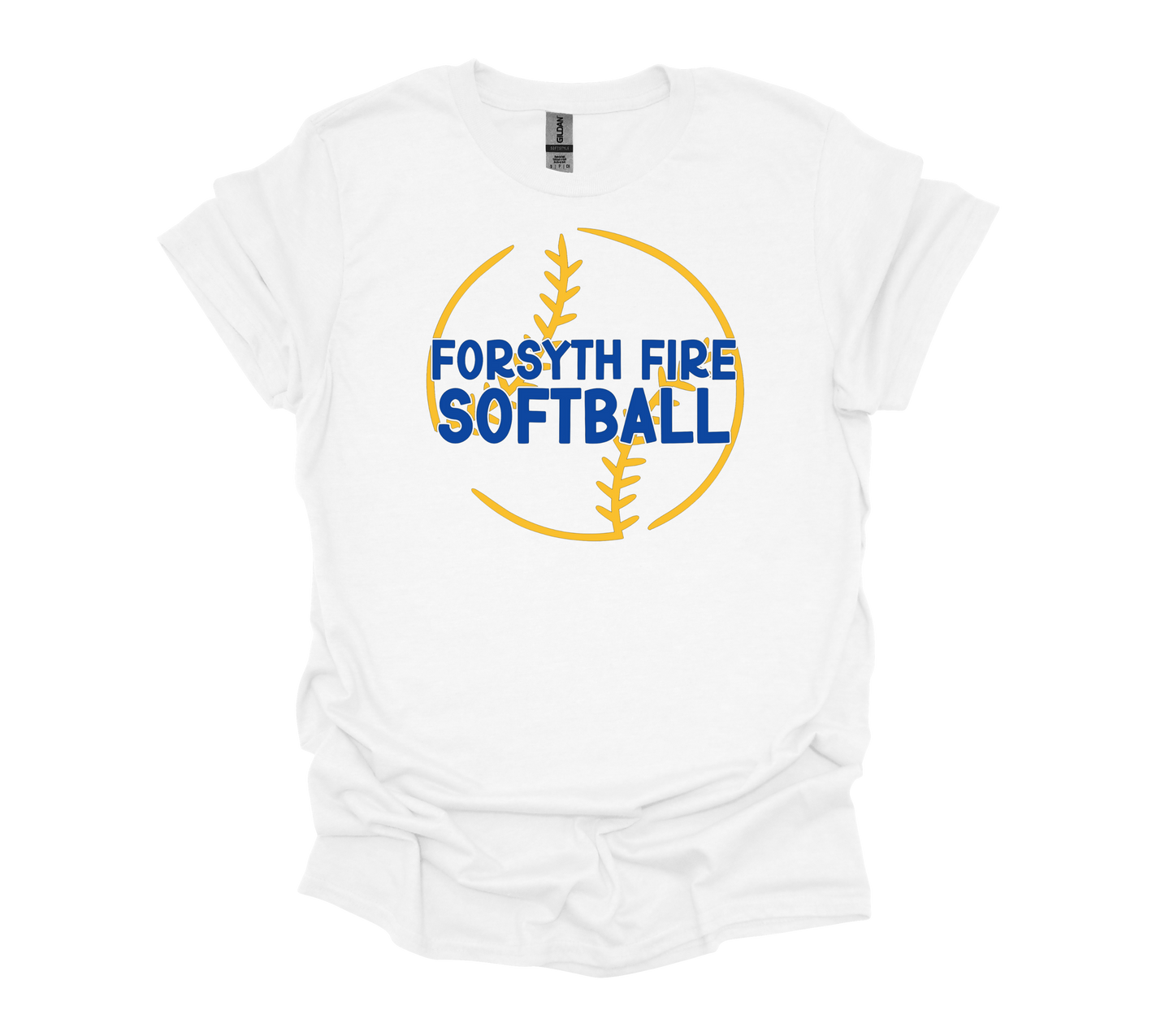 FF Softball TS Ball Blue