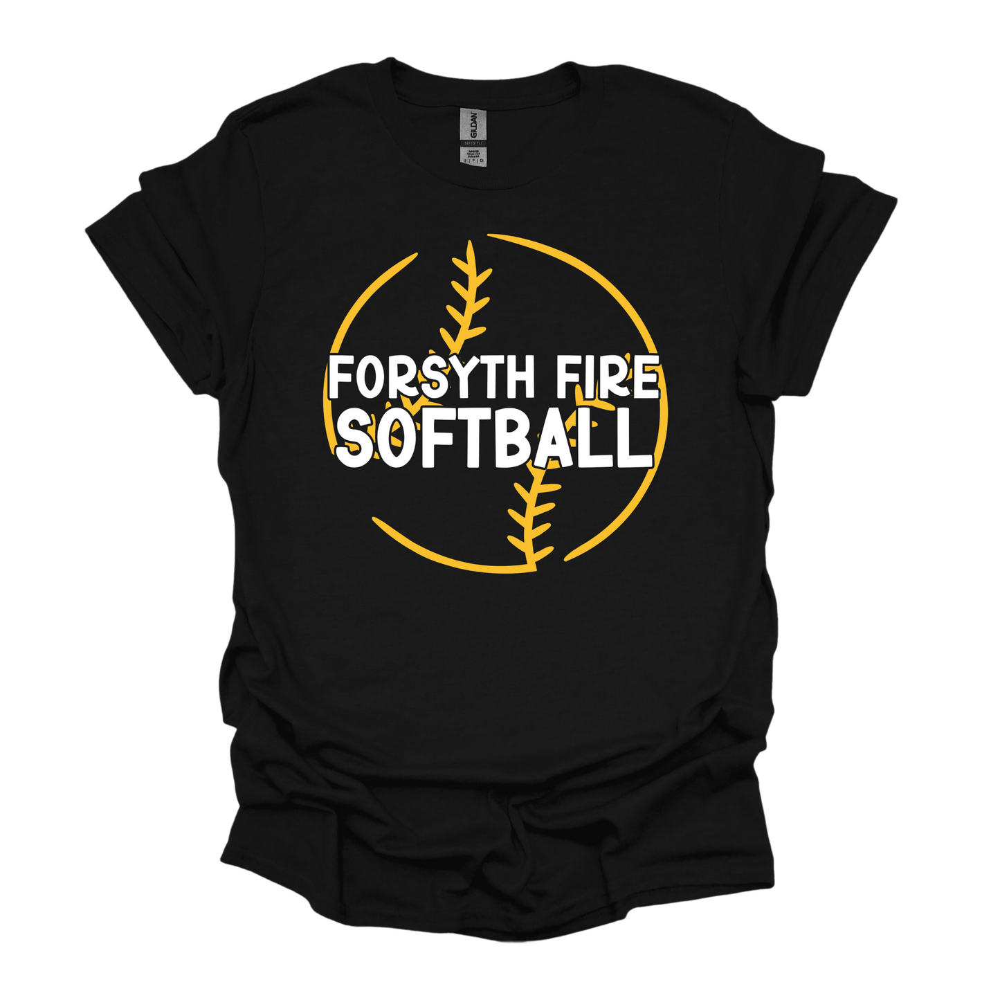 FF Softball TS Ball White