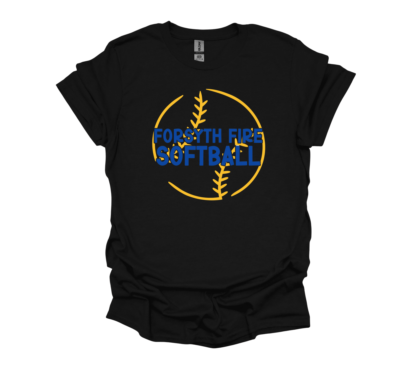 FF Softball TS Ball Blue