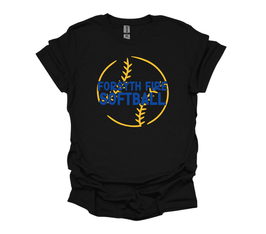 FF Softball TS Ball Blue